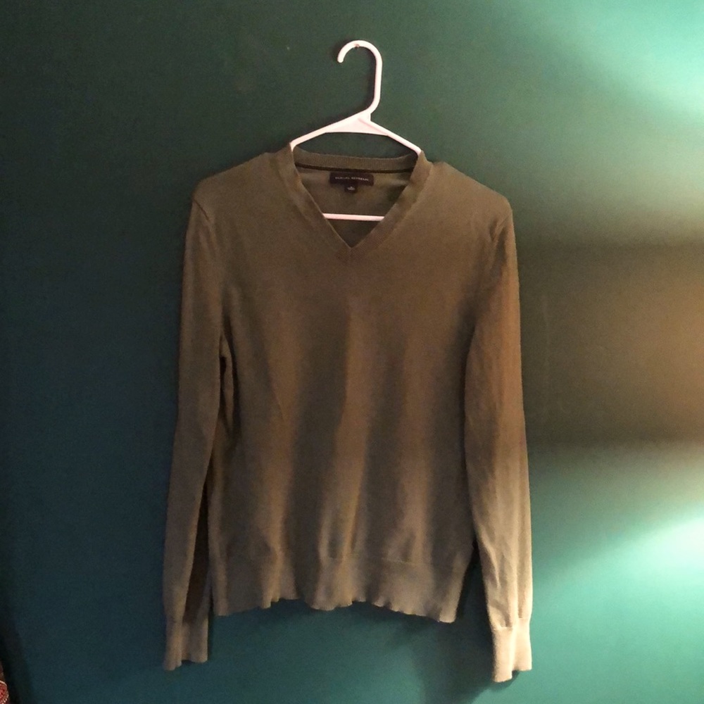 Banana Republic Silk Cashmere V-Neck Sweater S